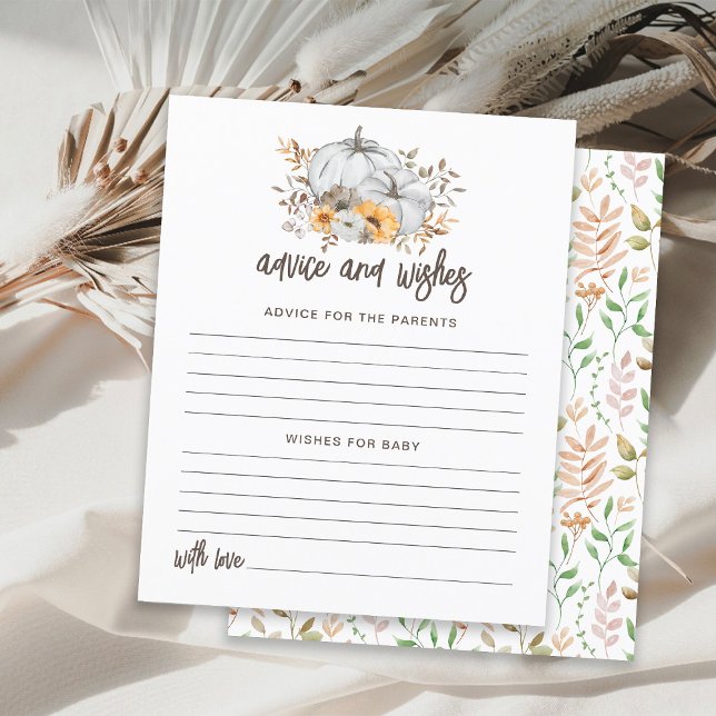 Autumn Pumpkins e cartão de visita (Criador carregado)