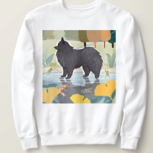 AUTUMN RAINFOREST lapphund camiseta de cão escolhe
