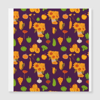 Autumn Saudável Harvest Veggie E Fruta Throw Pi