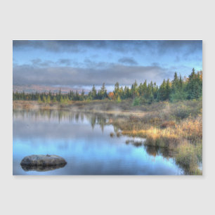 Autumn Sunrise no lago Moosehead Maine