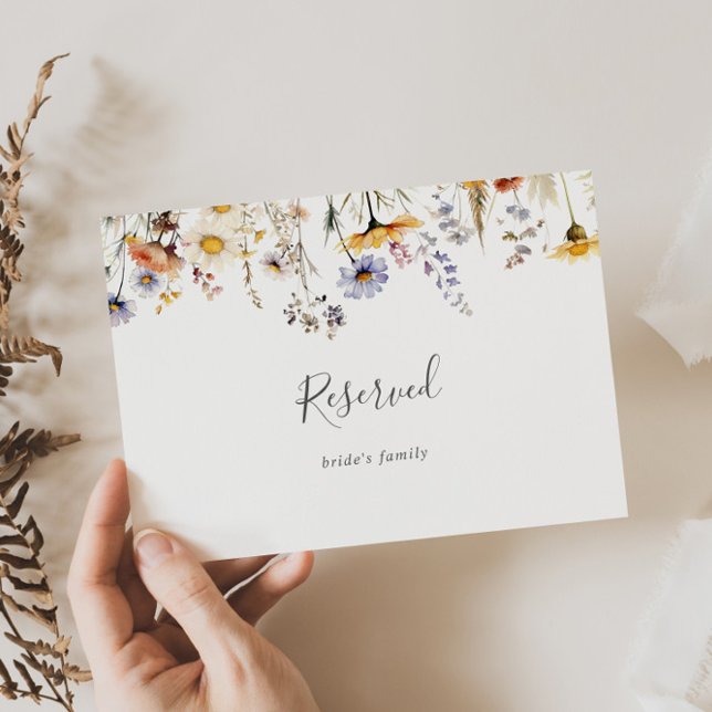 Autumn Sunshine Wildflower Sinal Reservado (Criador carregado)