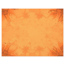Autumn Victorian Brown Orange Pattern