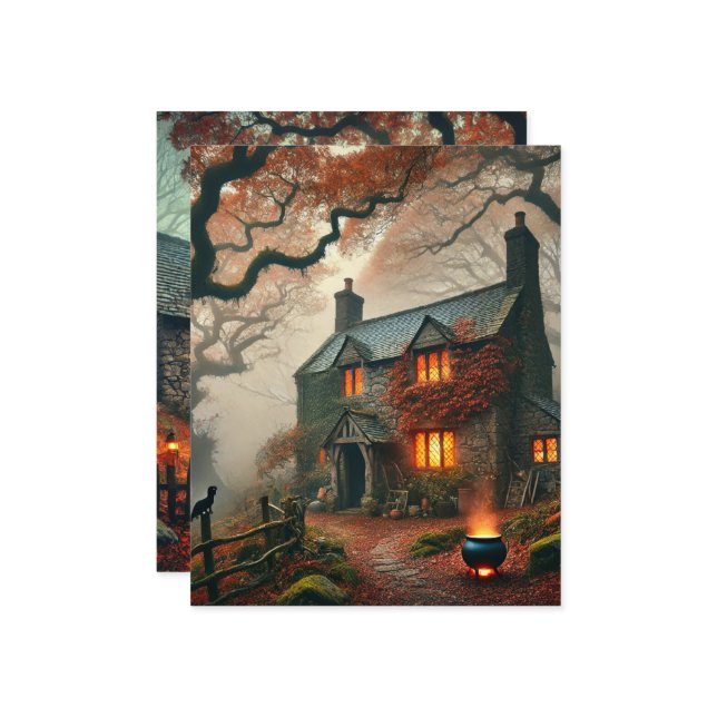 Autumn Whimsigoth Wittage Scrapbook (Frente/Verso In Situ)