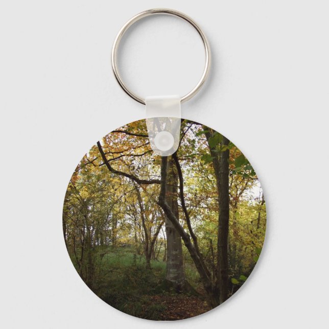 Autumn Woods Chaveiro (Frente)