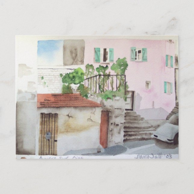 Auvers sur Oise, cartão postal 2 (Frente)