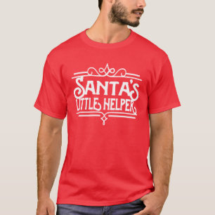 Auxiliar de Papais noeis  T-Shirt de Natal