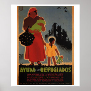 Auxílio aos refugiados (1938)_Propaganda Poster