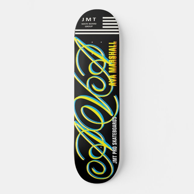 AVA MARSHALL. 8 1/4 pol. skateboard Deck (Frente)