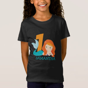 Ava - primeiro aniversario T-Shirt do Rio Mermaid