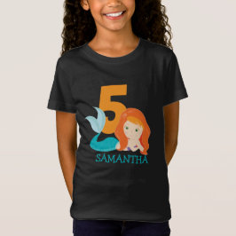 Ava - Rio Sereia Deusa 5 de aniversário T-Shirt