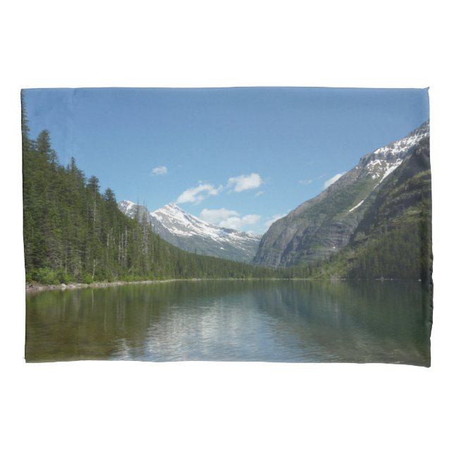 Avalanche Lake I no Parque Nacional Glacier (Frente)