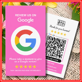 Avaliações do Google | Cartão de Visita QR Code Ro