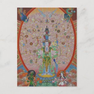 Avalokiteshvara de Mil Braços Cartão Postal
