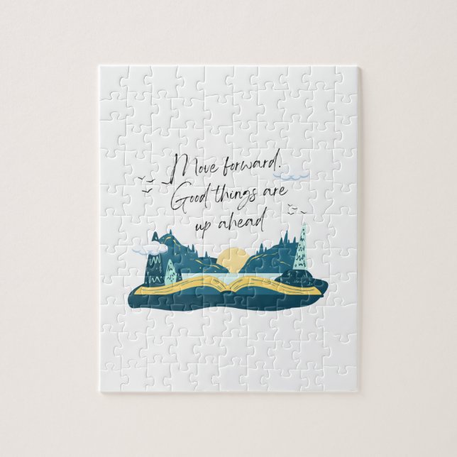 Avancem As Coisas Boas São Um Quebra-cabeça De Cab (Vertical)