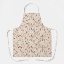 Avanço de Vinha Amour Estampado no Avental, Médio