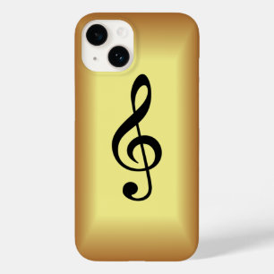 Avant Garde, Black G clef em Dourado Fundo