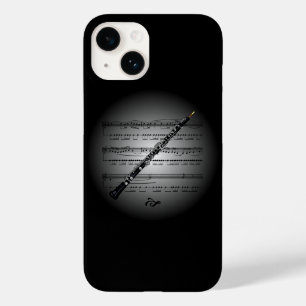 Avant Garde ~ Oboe on Globe with Sheet Music