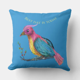 Ave do Paraíso | Melhor Dia É Hoje Almofada