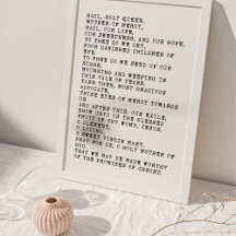 Ave, Poster de rainha sagrada