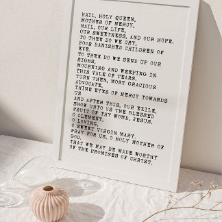 Ave, Poster de rainha sagrada