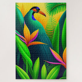 Ave Tropical 1014 peça de Jigserra Quebra-cabeça