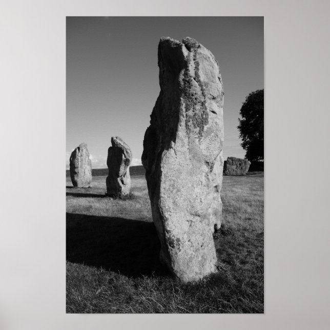 Avebury Stone Circle Poster (Frente)