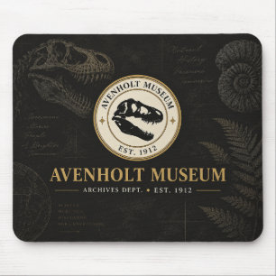 Avenholt Museum Mouse Pad História Natural