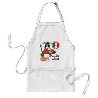 Aventais mexicanos da culinária - Huevos Rancheros