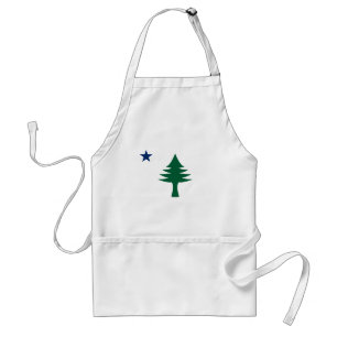 Avental 1901 Maine Flag Apron