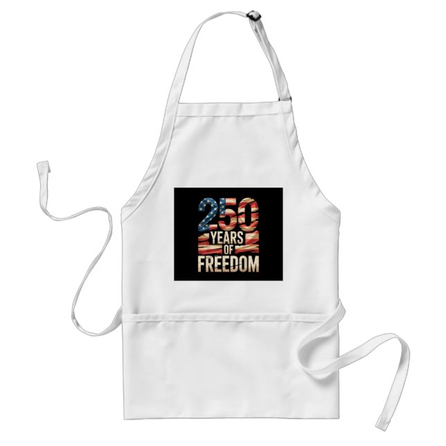 Avental 250 Anos de Liberdade (Frente)