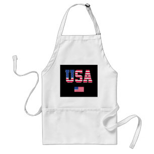Avental 4 de julho Camisa EUA Bandeira Americana Patriótic