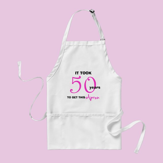Avental 50º Aniversário Oferece Apron - Engraçado (Criador carregado)