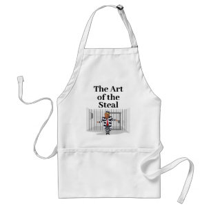 Avental A Arte do Steal Trump Apron