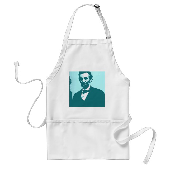 Avental Abraham Lincoln Pop Art (Frente)
