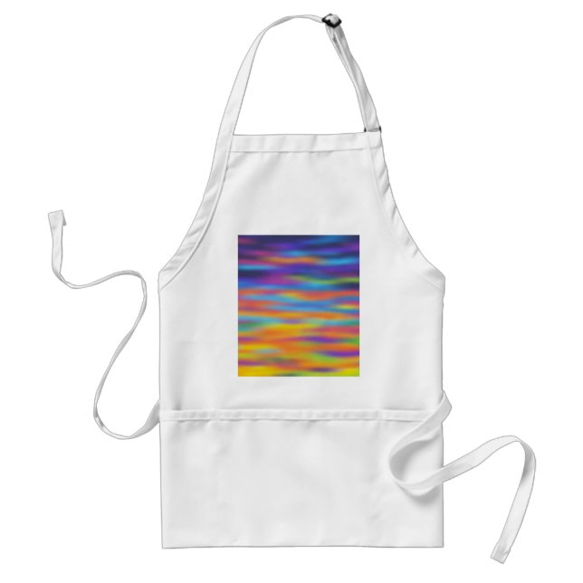 Avental Abstrato Desert Sunset Sky Trabalho de arte (Frente)
