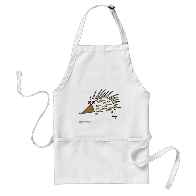Avental Abstrato Hedgehog Apron (Frente)