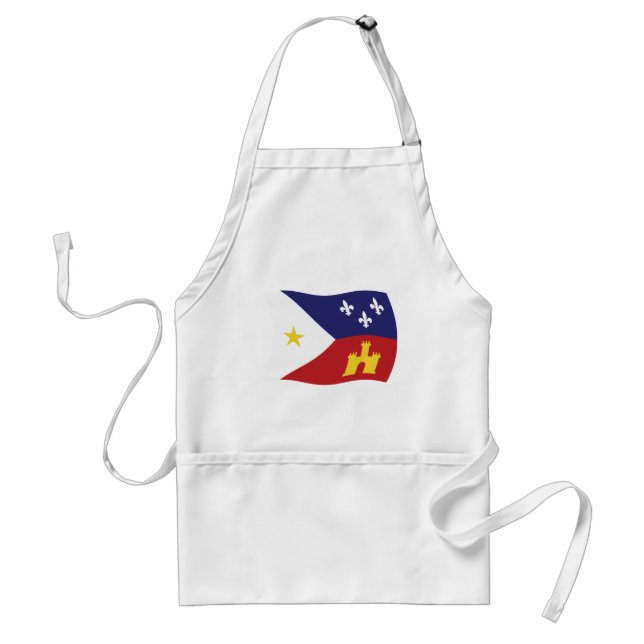 Avental Acadiana Flag Apron (Frente)