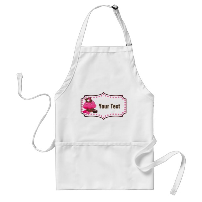 Avental Adicionar Seu Texto - Apron Padrão (Frente)
