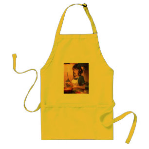 Avental "Adorável Chef Anime Apron - Bonita Cozinhar