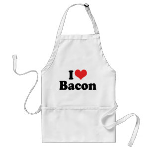 Avental Adoro Bacon Cardíaco - Bacon Lover