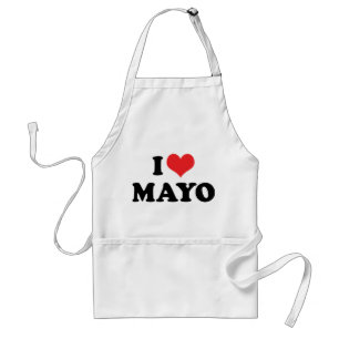 Avental Adoro Heart Mayo - Mayonnaise Lover