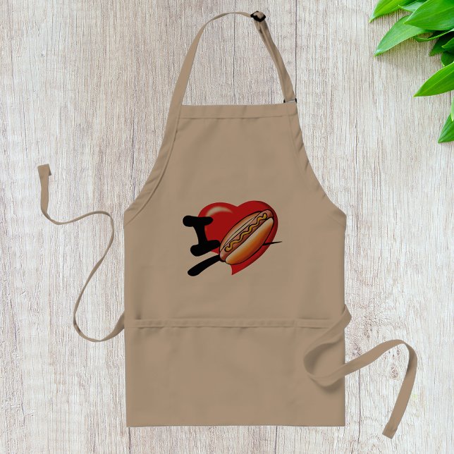 Avental Adoro Hotdog Apron (Criador carregado)