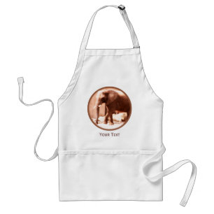 Avental Afro-Elefante Apron