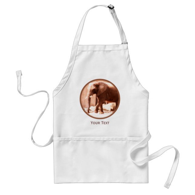 Avental Afro-Elefante Apron (Frente)