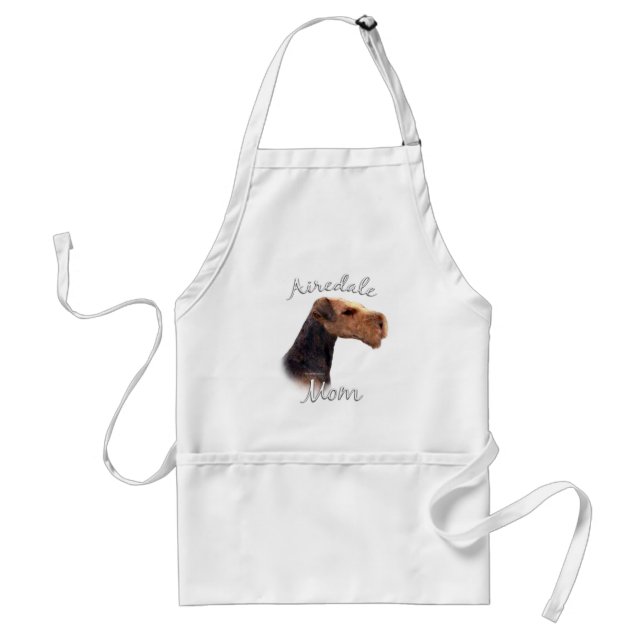 Avental Airedale Terrier Mãe 2 (Frente)