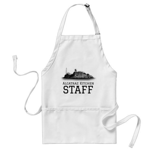 Avental Alcatraz Kitchen Funcionarios Apron (Frente)