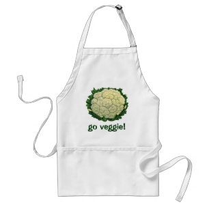 Avental Alimentos Antigos Legumes Vegetais Couve-Flor