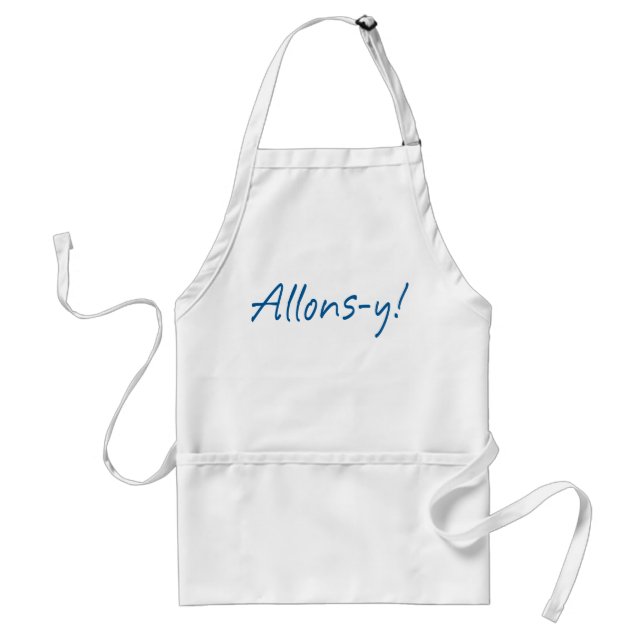 Avental Allons-y (Frente)