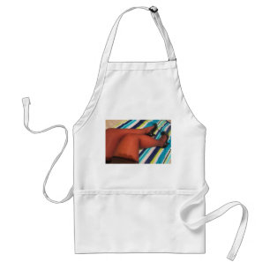 Avental Altas da coxa de Nylon em Calçados de Bombas Brilh