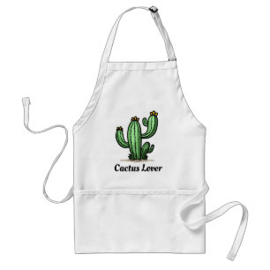 Avental Amante de Cactus